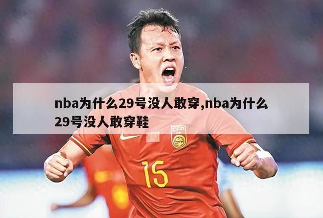 nba为什么29号没人敢穿,nba为什么29号没人敢穿鞋