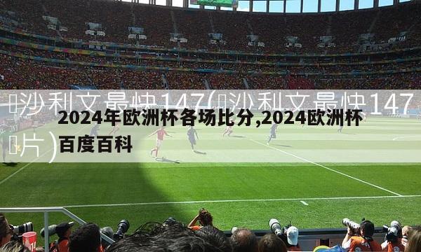 2024年欧洲杯各场比分,2024欧洲杯百度百科